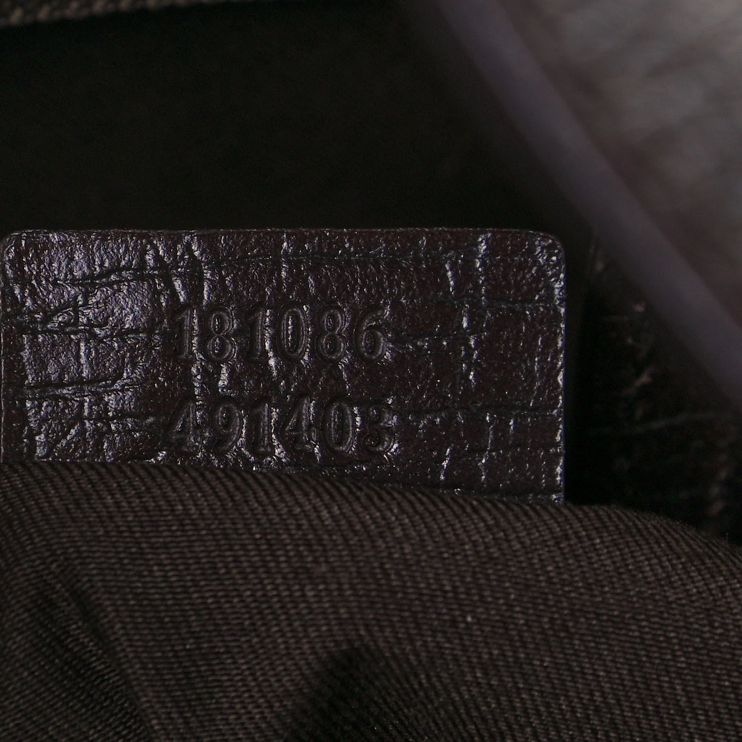 Gucci GG Supreme Monogram Small Joy Tote Dark Brown 7 of 13