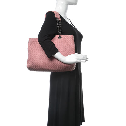 Bottega Veneta Nappa Intrecciato Medium Tote Glicine 2 of 17