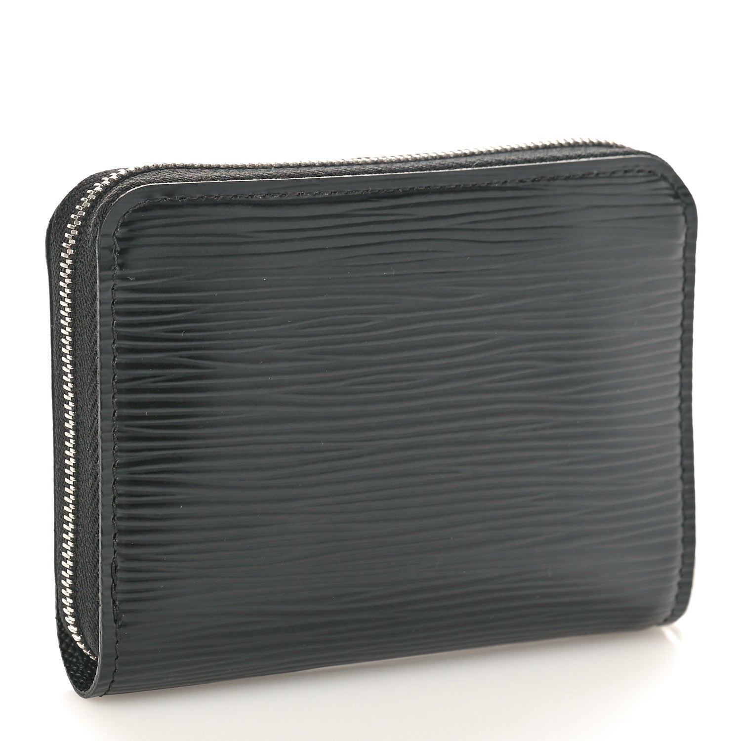 Louis Vuitton Epi Zippy Coin Purse Black 3 of 8