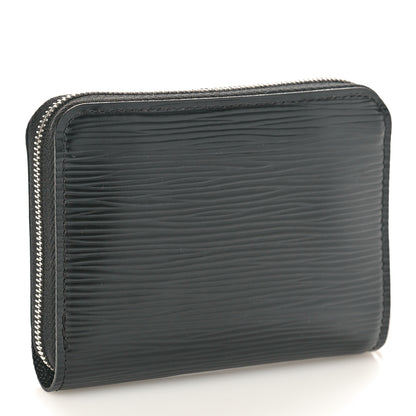 Louis Vuitton Epi Zippy Coin Purse Black 3 of 8