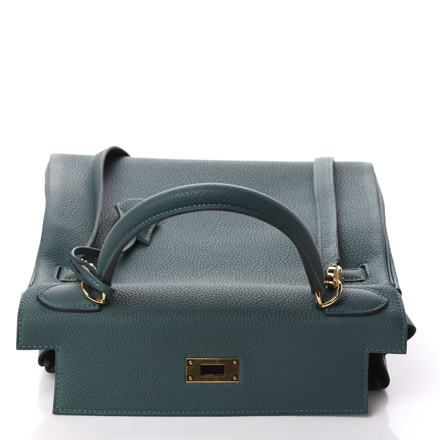 Hermes Togo Kelly Retourne 28 Malachite 20 of 39