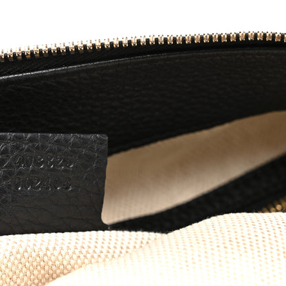 Gucci Pebbled Calfskin Large Soho Hobo Black 7 of 12
