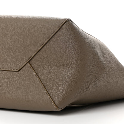 Celine Soft Grained Calfskin Small Belt Cabas Phantom Taupe 10 of 13