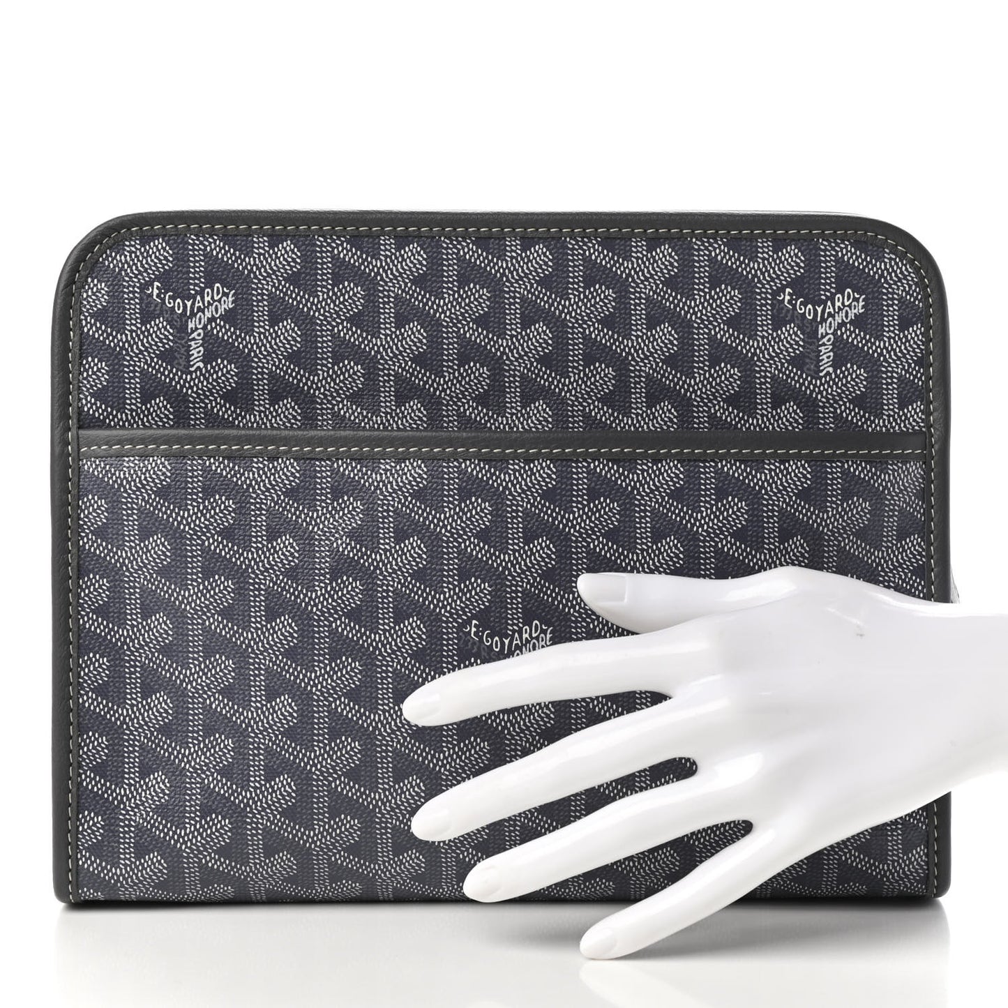 Goyardine Jouvence Toiletry Pouch Grey