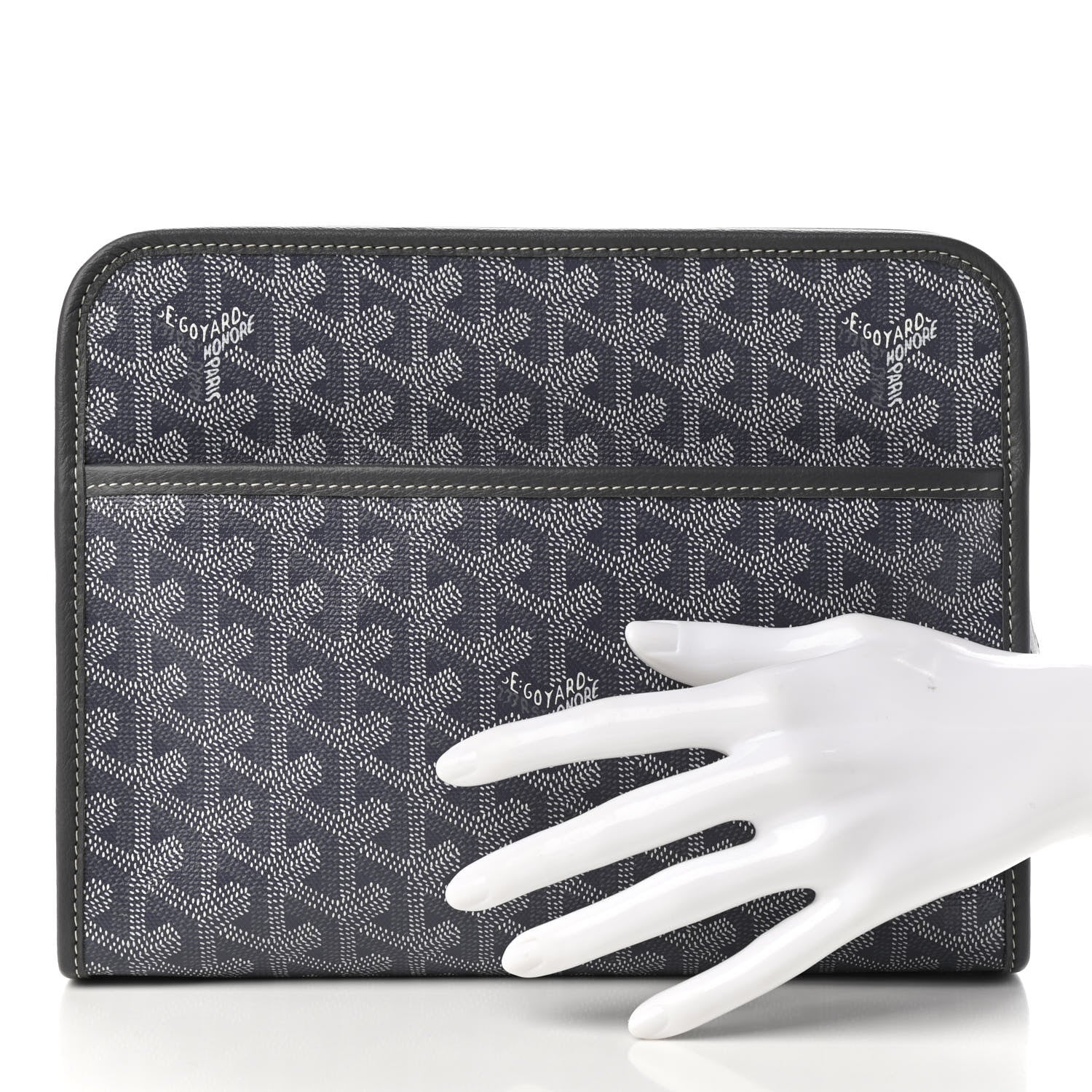 Goyard Goyardine Jouvence Toiletry Pouch Grey 2 of 7