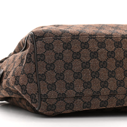 Gucci Monogram Boston Brown 9 of 10