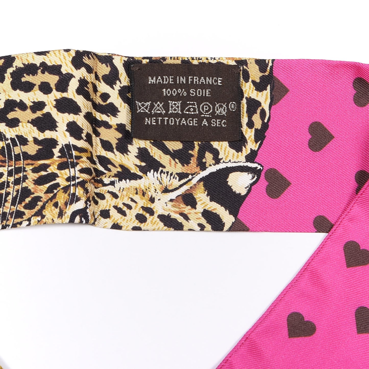 Silk Jungle Love Love Twilly Rose Vif Bleu Roy