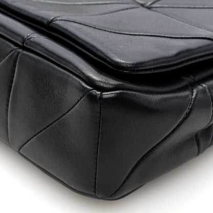 Saint Laurent Lambskin Patchwork Monogram Medium Jamie Black 9 of 9