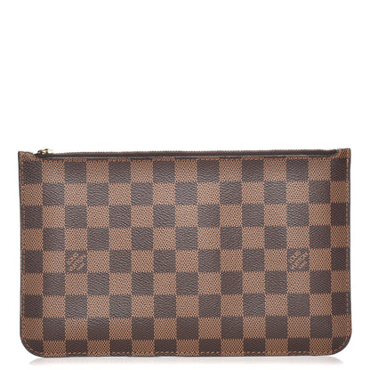 Louis Vuitton Damier Ebene Neverfull MM GM Pochette 1 of 7