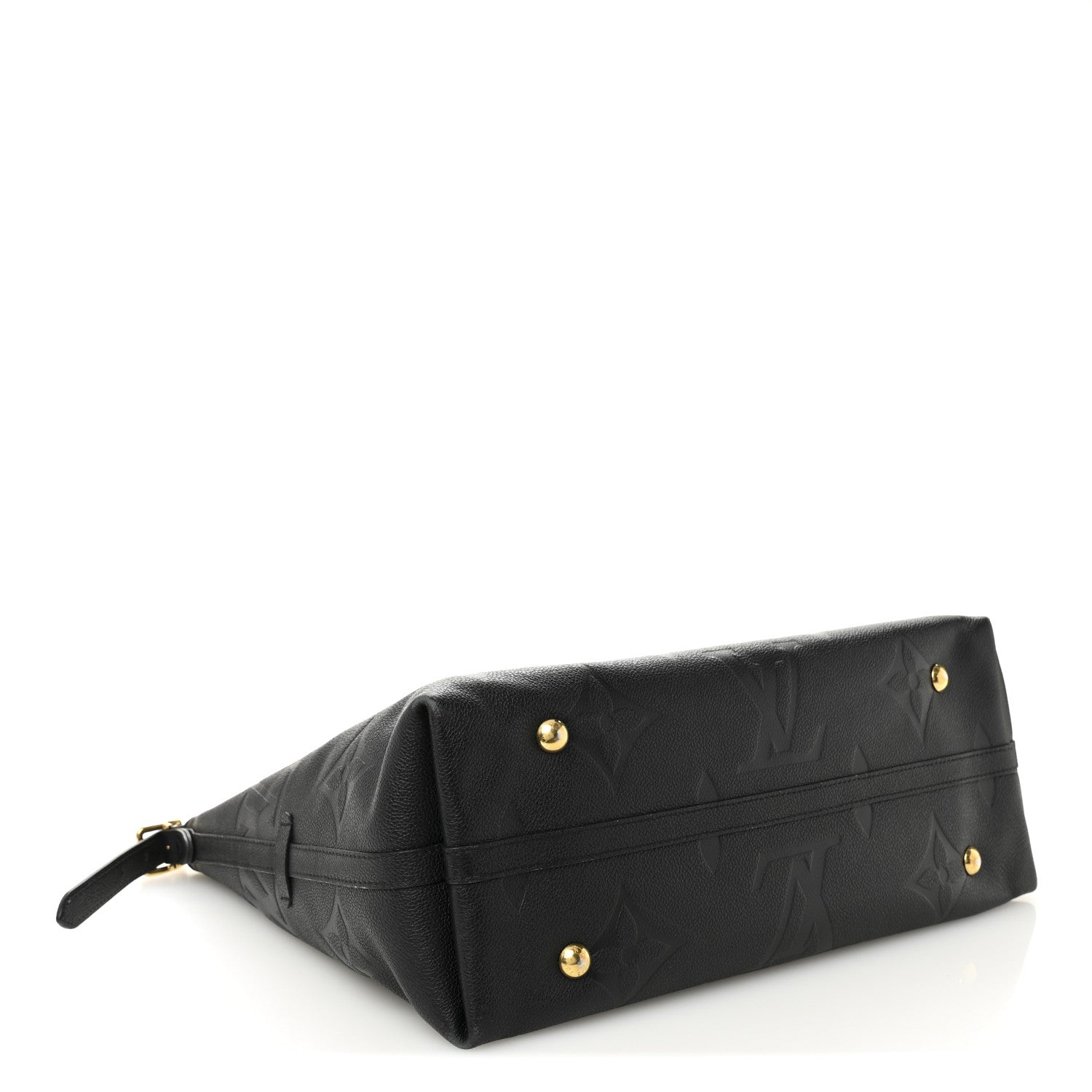 Louis Vuitton Empreinte Monogram Giant CarryAll MM Black 5 of 10