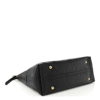 Louis Vuitton Empreinte Monogram Giant CarryAll MM Black 5 of 10