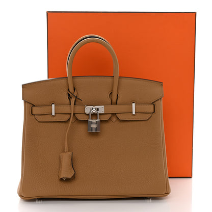 Hermes Togo Birkin 25 Chai 14 of 14