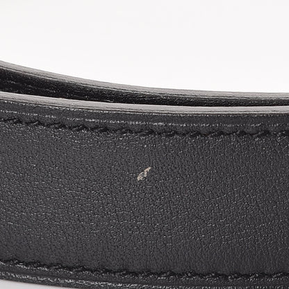 Hermes Swift Epsom 24mm H Belt 75 Black Gold 8 of 9