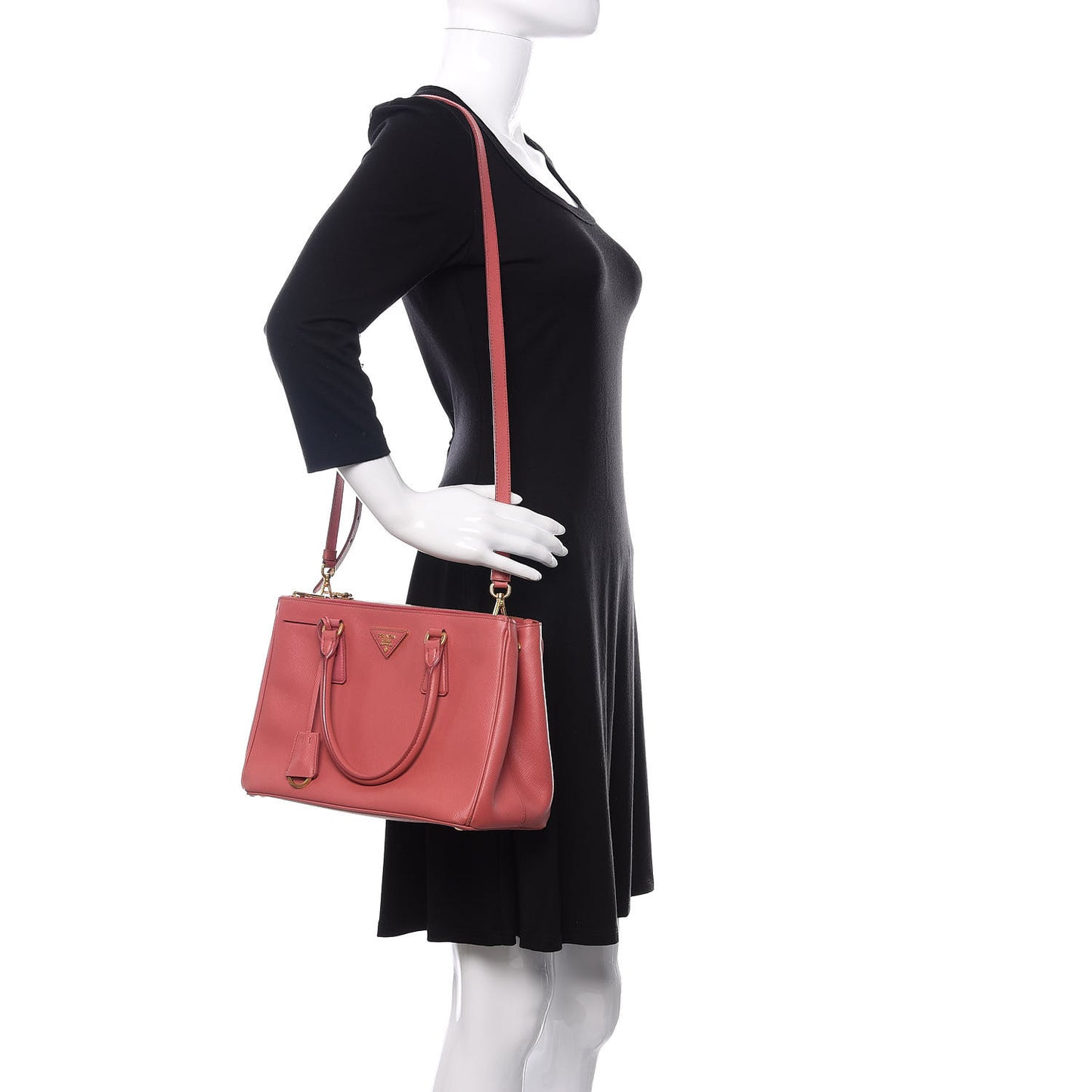 Saffiano Small Galleria Double Zip Tote Tamaris