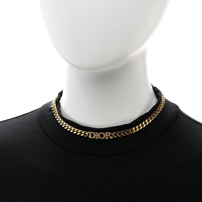 Christian Dior Metal Crystal Dio(r)evolution Choker Gold 2 of 5