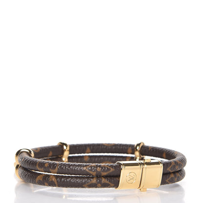 Louis Vuitton Monogram Keep It Twice Bracelet 17 3 of 6