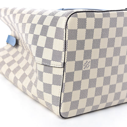 Louis Vuitton Damier Azur Neonoe MM Bleuet 7 of 9