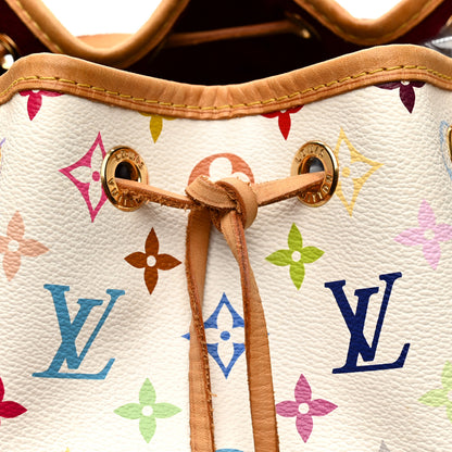 Louis Vuitton Monogram Multicolor Petit Noe White 13 of 19