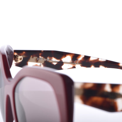 Prada Sunglasses SPR 16R Burgundy 5 of 6