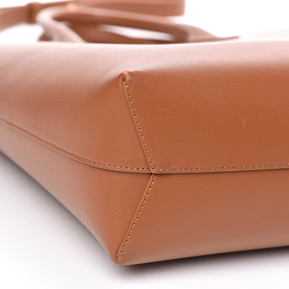 Mansur Gavriel Calfskin North South Tote Saddle 7 of 10
