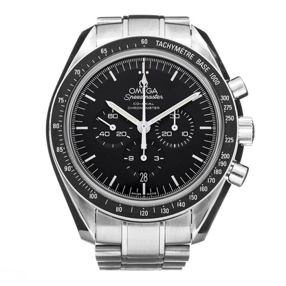 Omega Stainless Steel 44mm Speedmaster Professional Moon Chronograph Automatic Watch Black 311.30.40.50.01.002 1 of 7