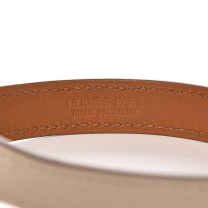 Hermes Swift Rivale Double Tour Bracelet XS Craie 5 of 6