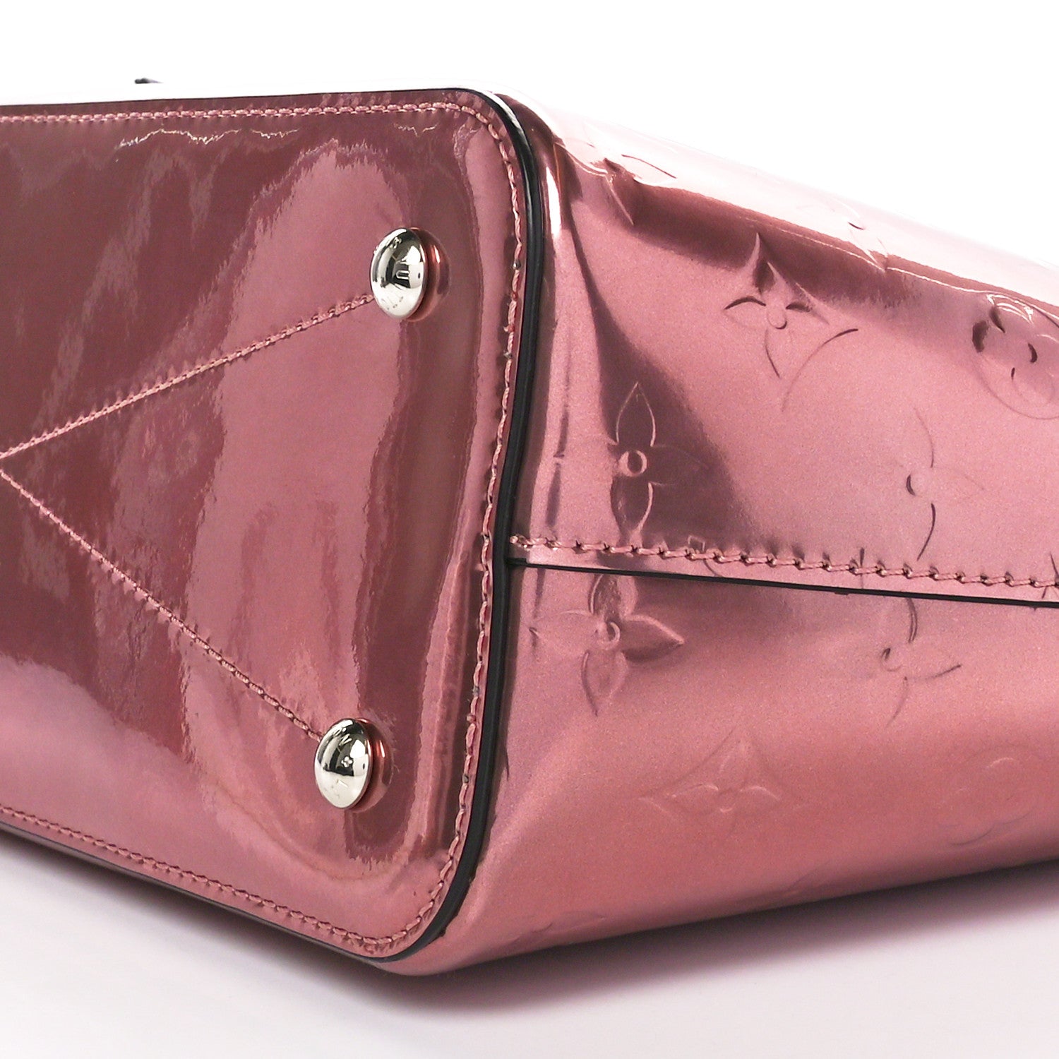 Louis Vuitton Vernis Long Beach PM  Rose Cuivre 9 of 9
