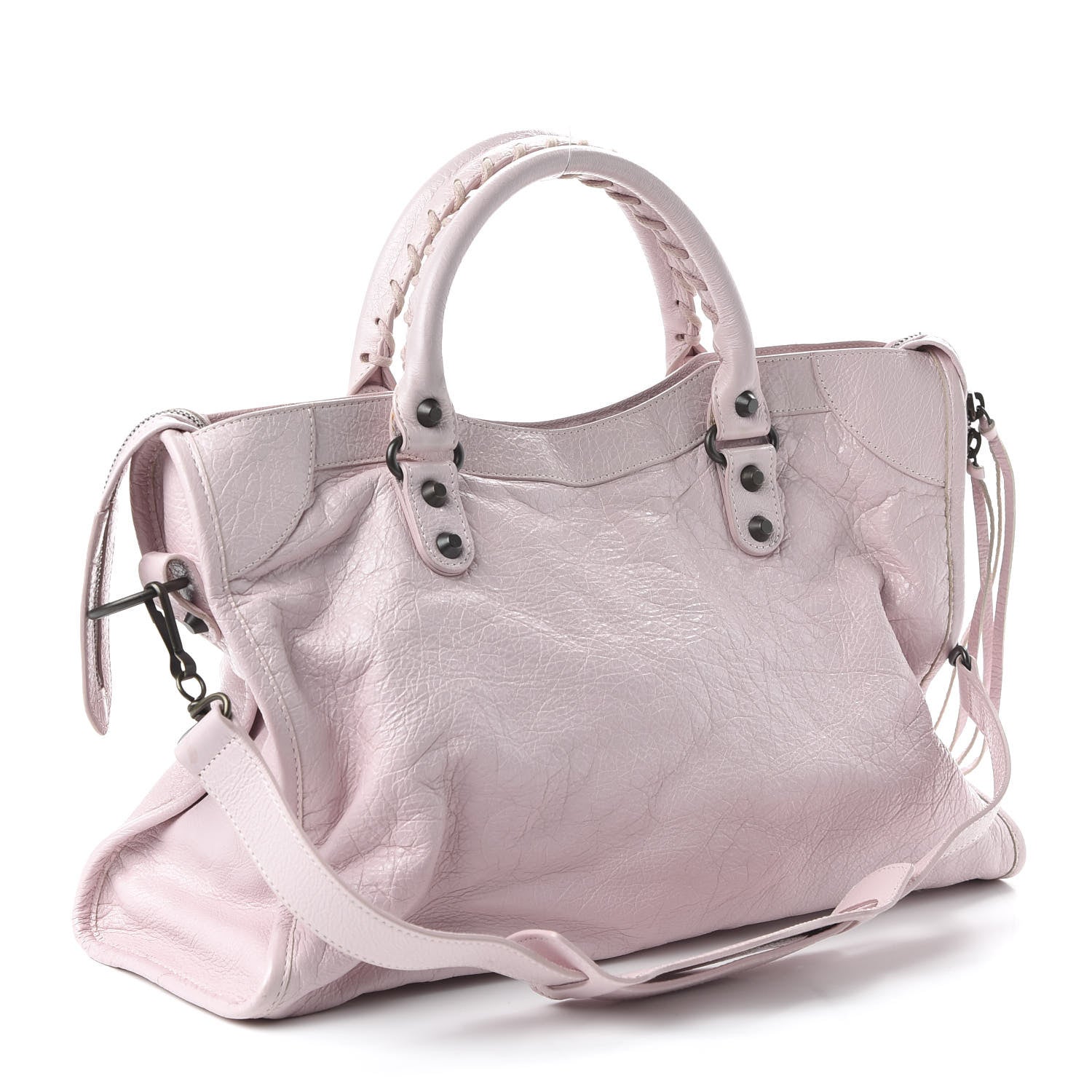 Balenciaga Agneau Classic Hardware City Rose Poudre Rose Petunia 3 of 10