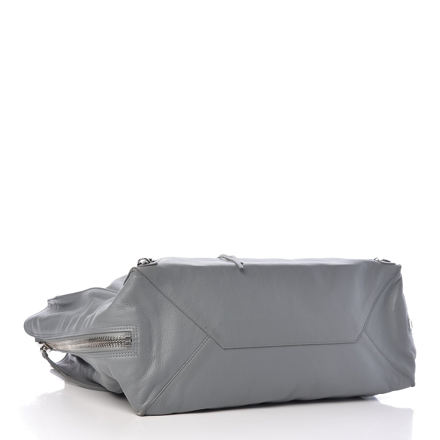 Balenciaga Veau Papier A4 Zip Around Tote Grey 4 of 13