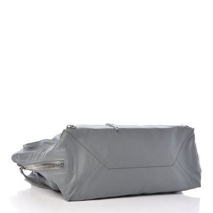Balenciaga Veau Papier A4 Zip Around Tote Grey 4 of 13