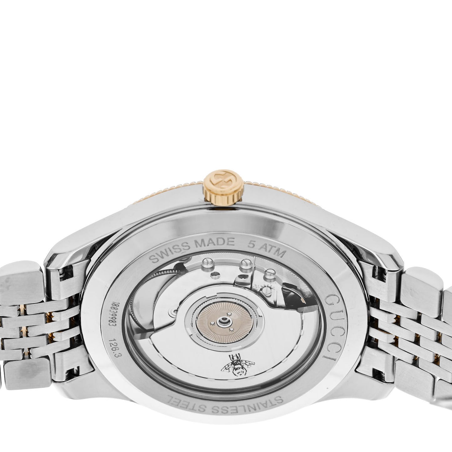 Stainless Steel 40mm G-Timeless Two Tone Charm Automatic Watch
