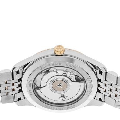 Gucci Stainless Steel 40mm G-Timeless Two Tone Charm Automatic Watch 5 of 5