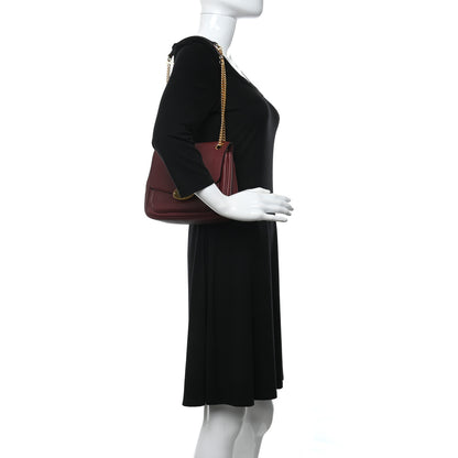Mulberry Heavy Grained Calfskin Darley Satchel Crimson 3 of 10