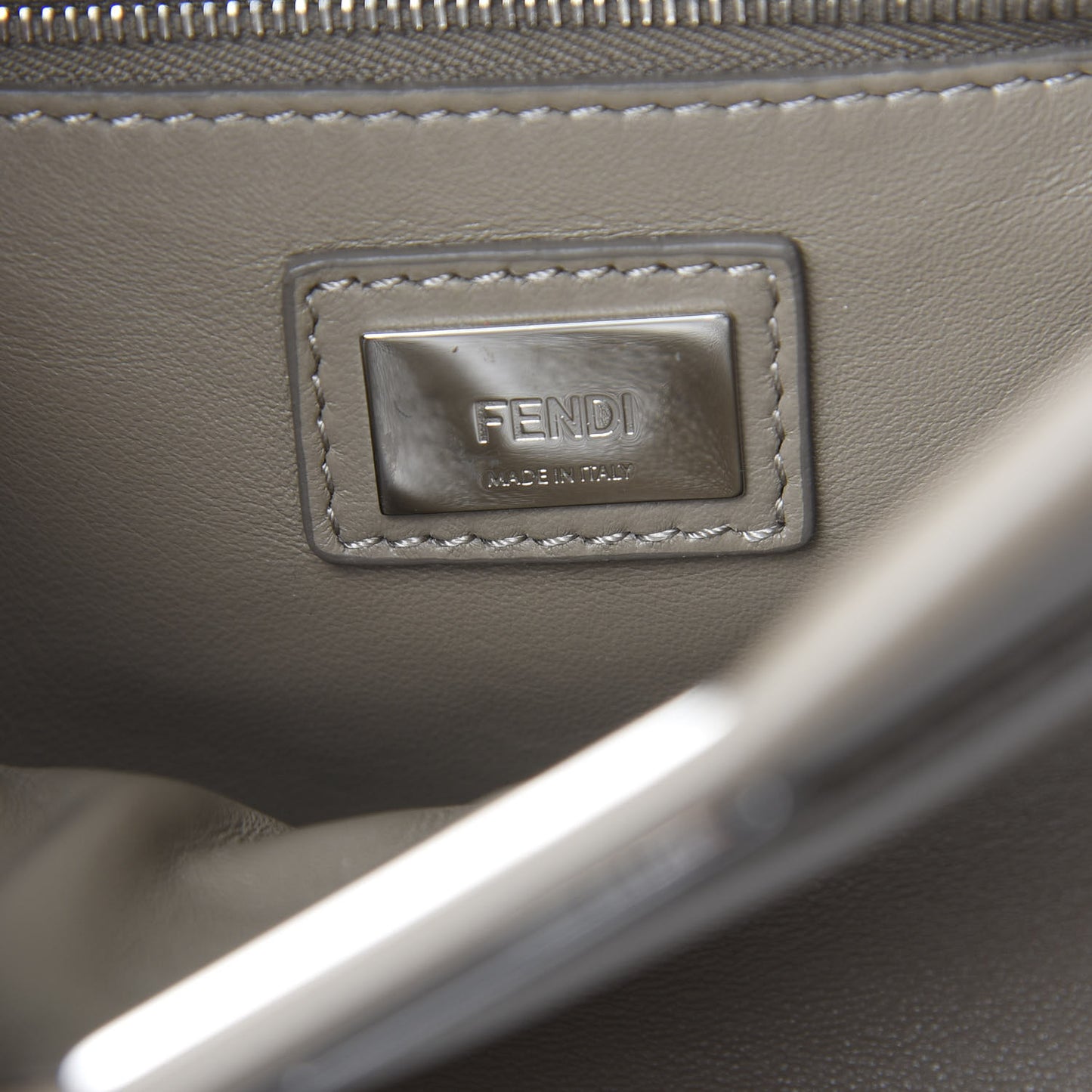 Nappa Mini Peekaboo Iconic Satchel Tortora