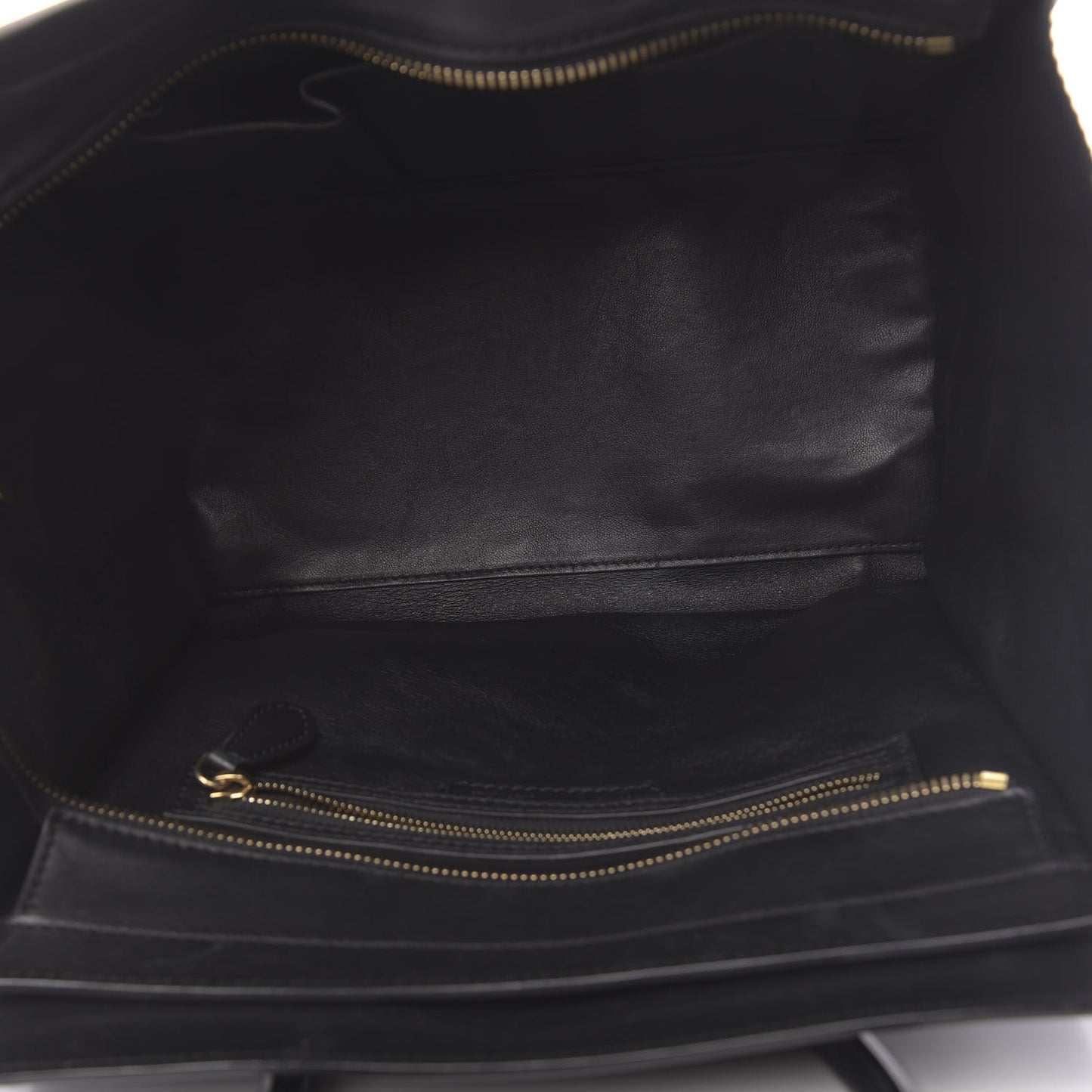 Smooth Calfskin Mini Luggage Black