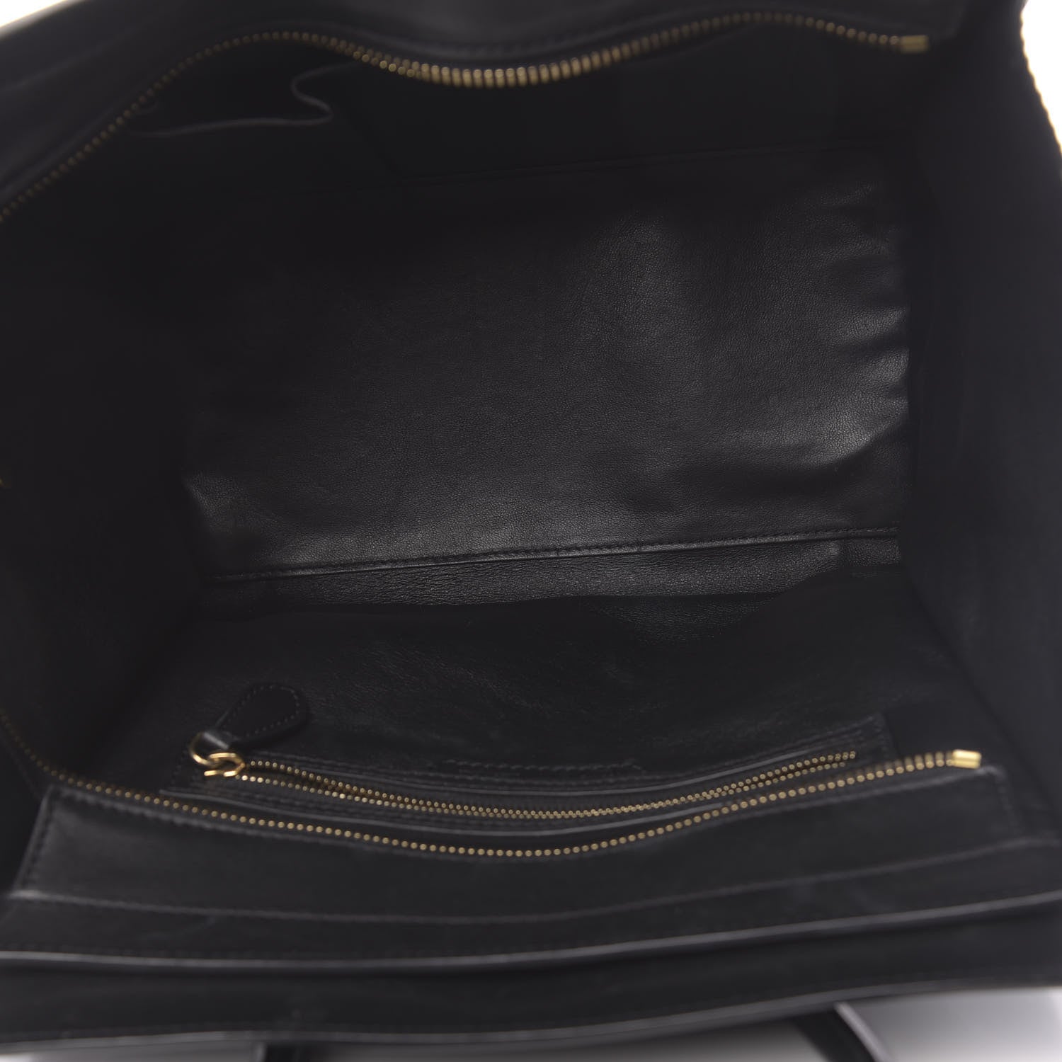 Celine Smooth Calfskin Mini Luggage Black 5 of 13