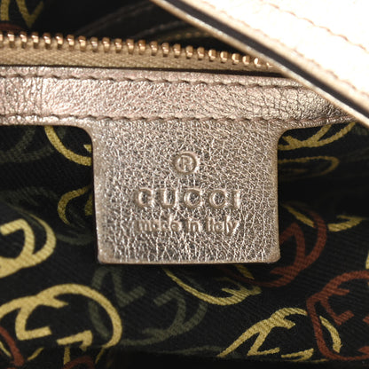 Gucci Calfskin Medium Britt Hobo Platinum 6 of 11