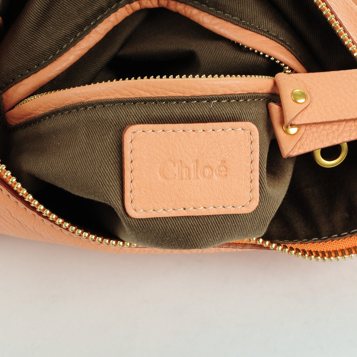 Calfskin Medium Marcie Hobo Peach Pink