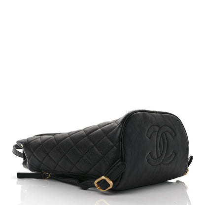 Chanel Caviar Quilted Filigree Backpack Black 4 of 10