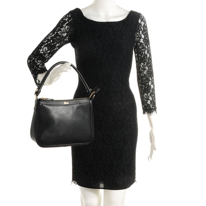 Gucci Leather Abbey Shoulder Bag Black 2 of 7