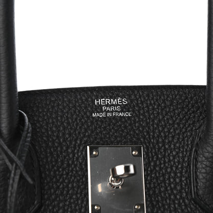 Hermes Togo Birkin 35 Black 6 of 9