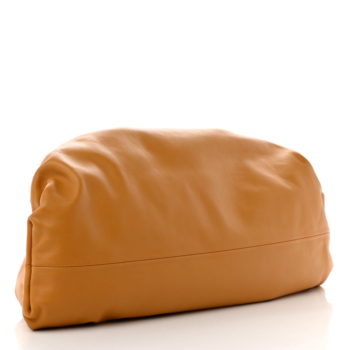 Smooth Butter Calf The Pouch Oversized Clutch Ocra