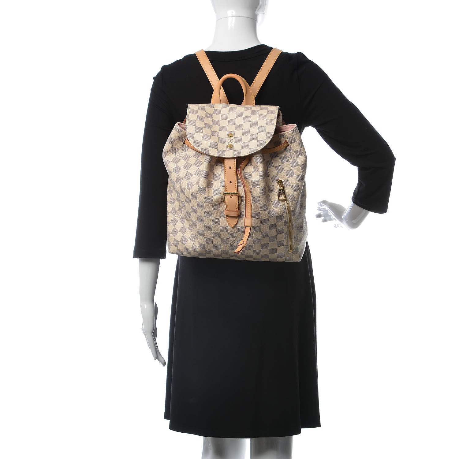 Louis Vuitton Damier Azur Sperone Backpack 2 of 6