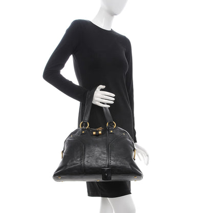 Saint Laurent Calfskin Large Muse Black 2 of 9