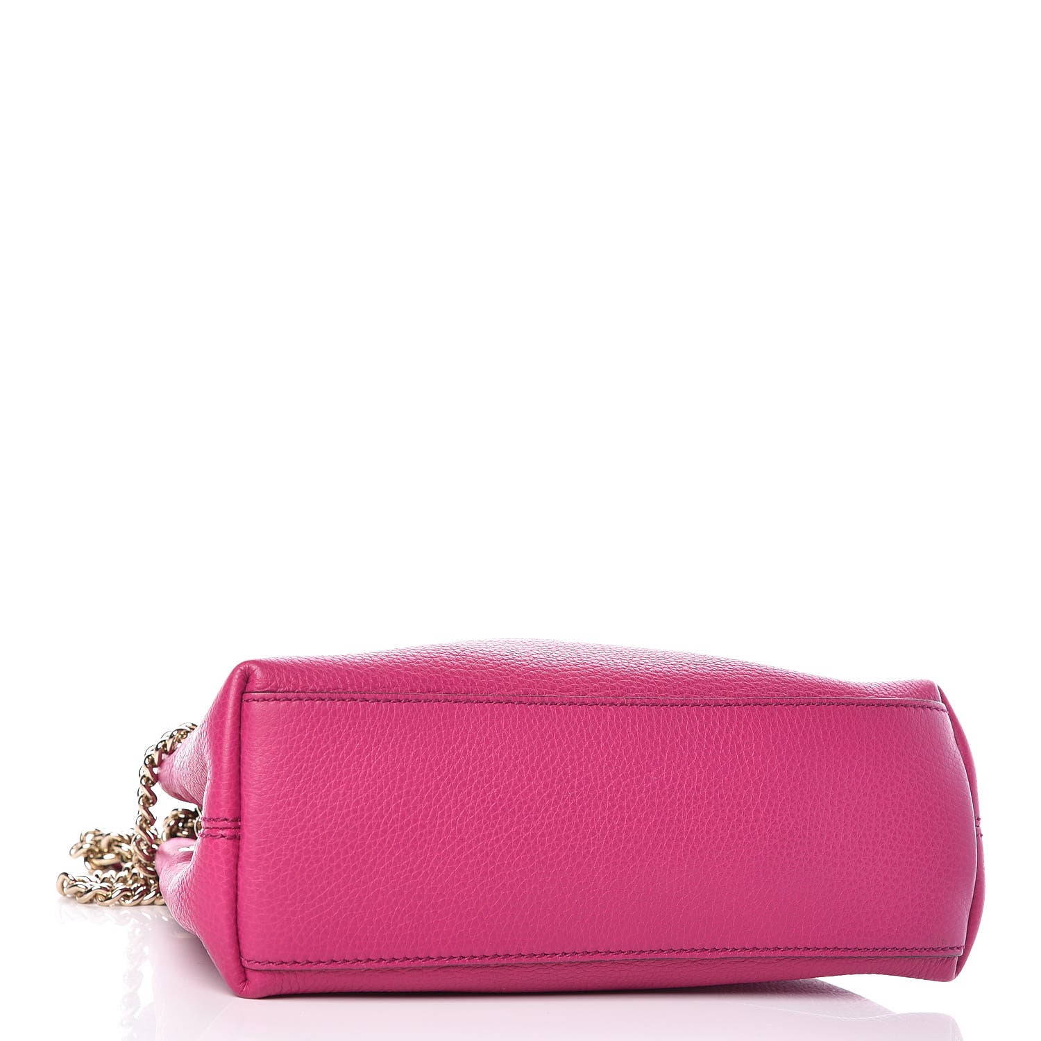 Gucci Cellarius Calfskin Small Soho Chain Shoulder Bag Bright Bouganville 4 of 10
