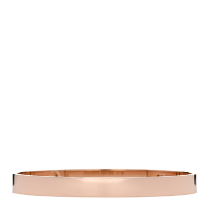 Hermes 18K Rose Gold Diamond PM Collier De Chien Bracelet SH 2 of 3