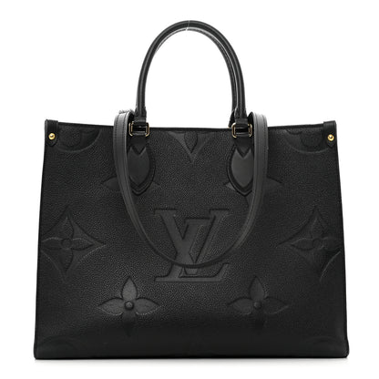 Louis Vuitton Empreinte Monogram Giant Onthego MM Black 1 of 10