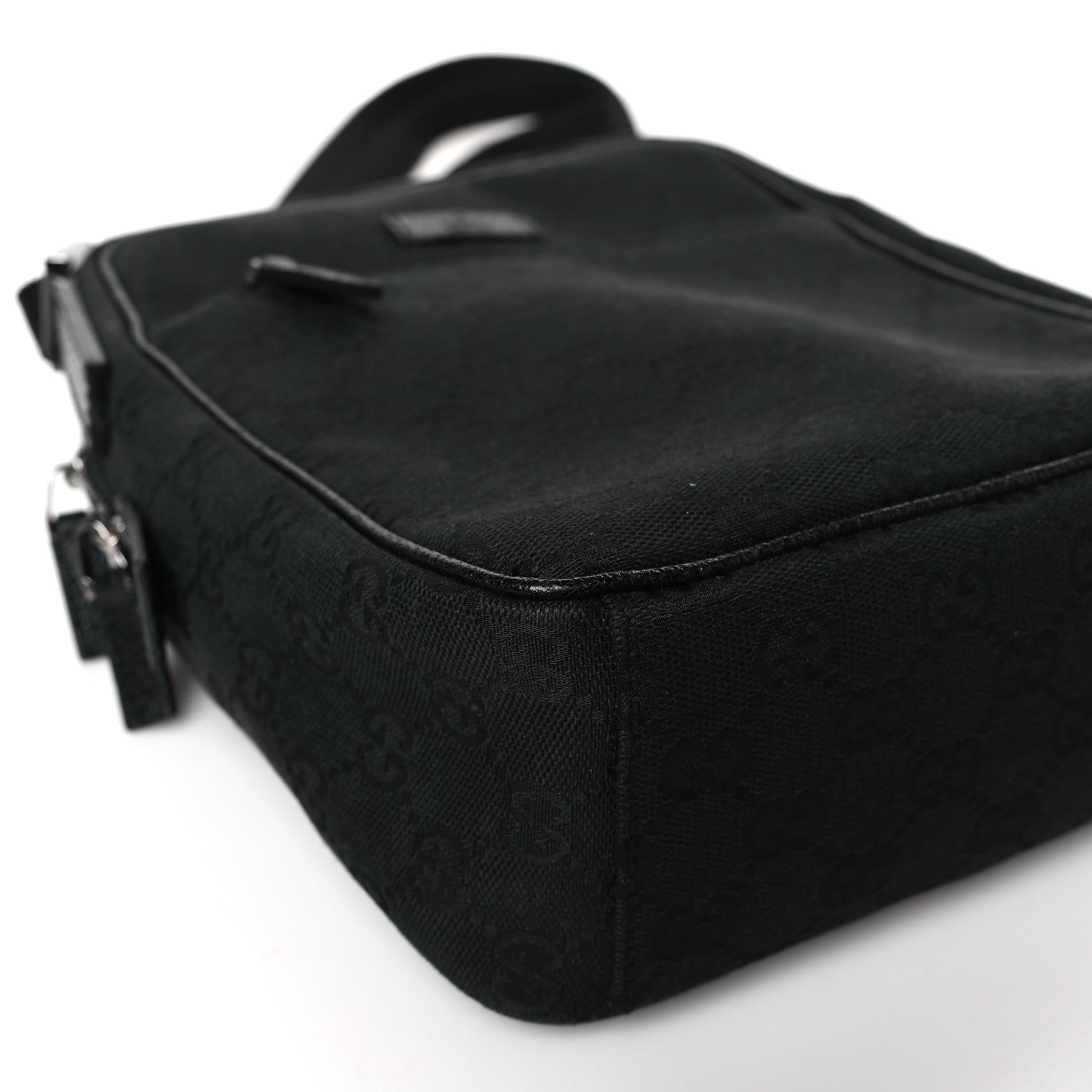 Gucci GG Monogram Flight Small Crossbody Bag Black 8 of 9