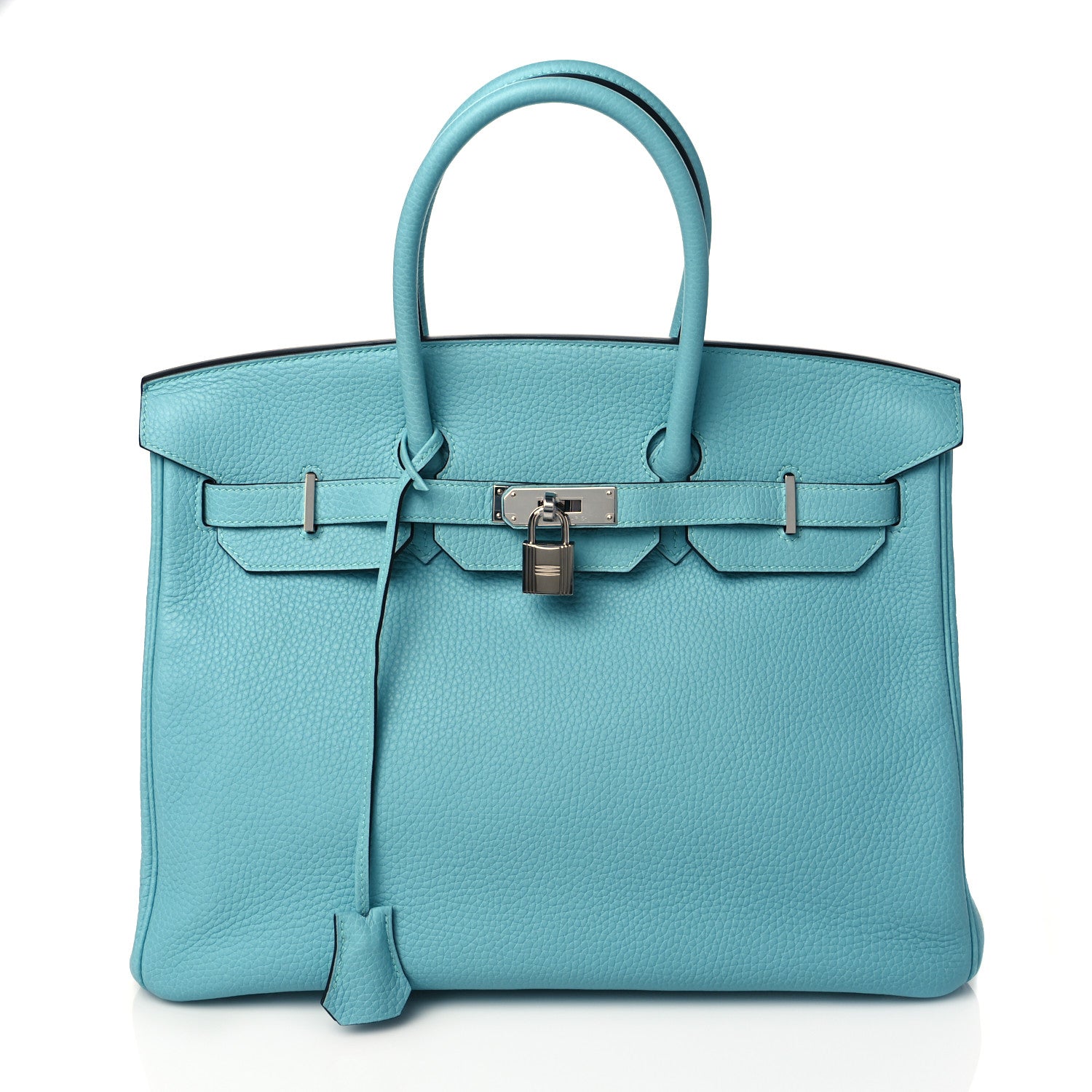 Hermes Togo Birkin 35 Bleu Atoll 1 of 9