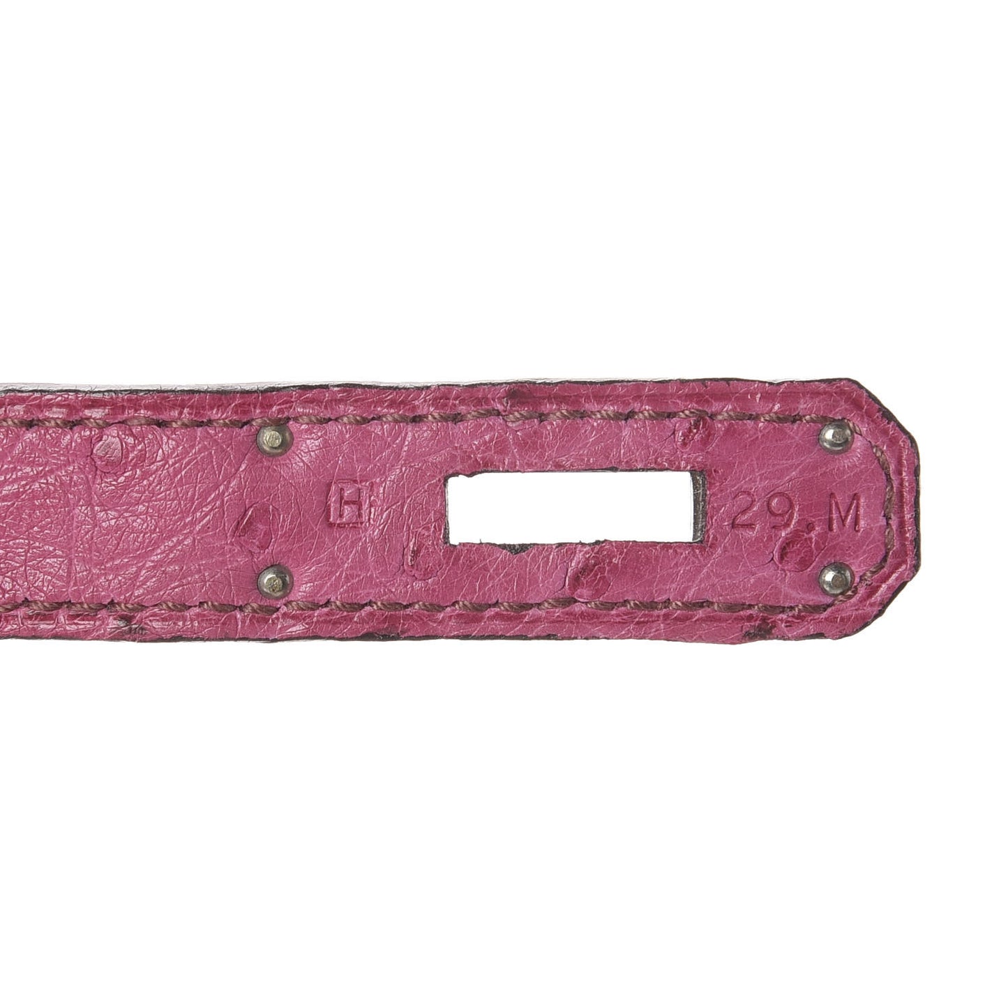 Ostrich Birkin 35 Fuchsia